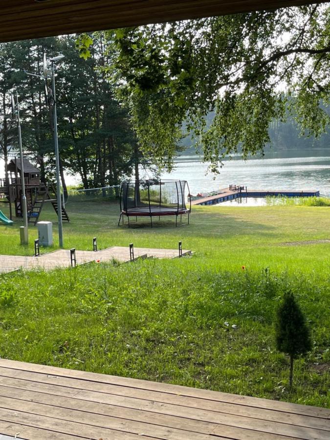 Domek Caloroczny Hawaje Nad Jeziorem Kazub Cieciorka Exterior photo